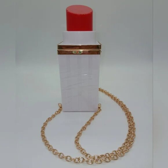 Lipstick Acrylic Crossbody/Shoulder Handbag​ - Picture 4 of 4